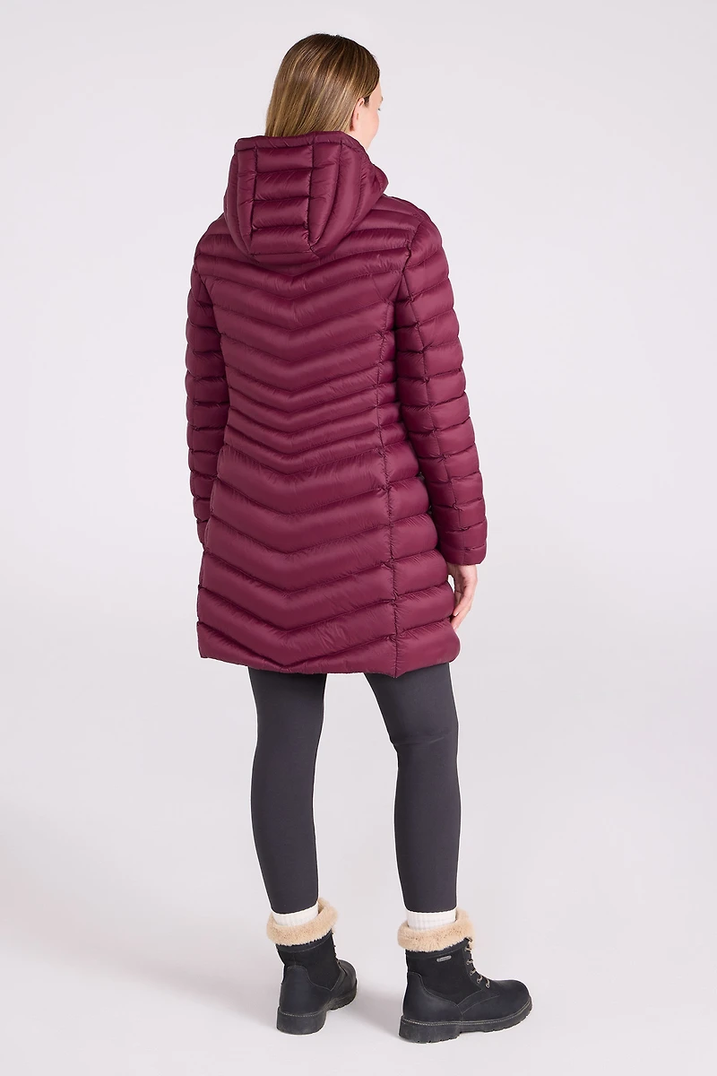 Florence Womens Long Insulated Jacket