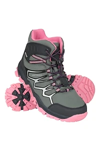 Softshell Kids Waterproof Hiking Boots
