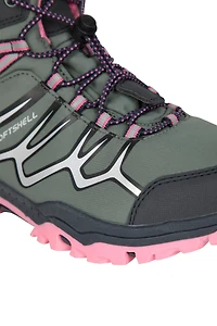 Softshell Kids Waterproof Hiking Boots