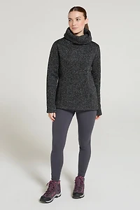 Idris Womens Cowl Neck Fleece