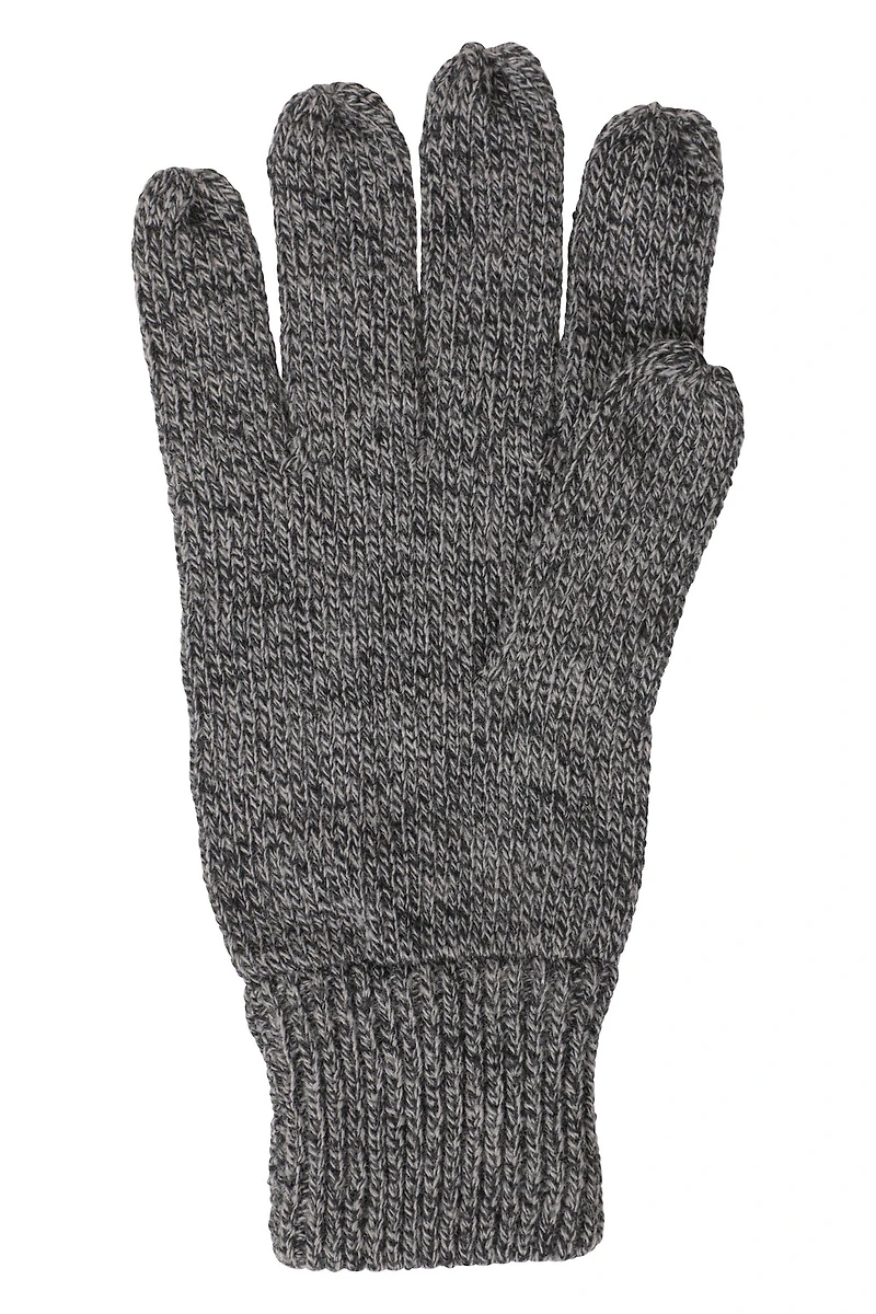 Compass Knitted Mens Gloves