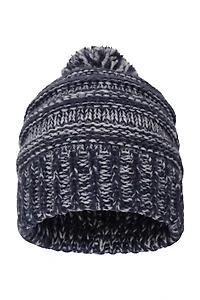 Slouch Pom Womens Beanie
