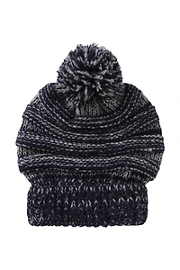 Slouch Pom Womens Beanie
