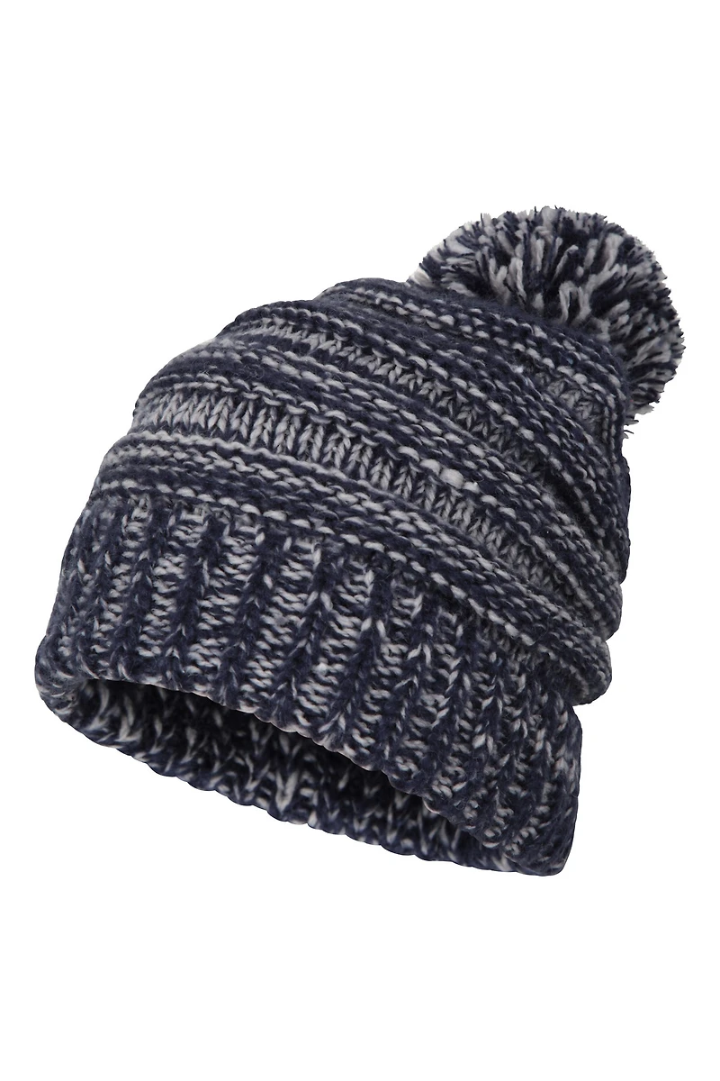 Slouch Pom Womens Beanie