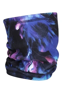 Printed Fleece Womens Neck Gaiter