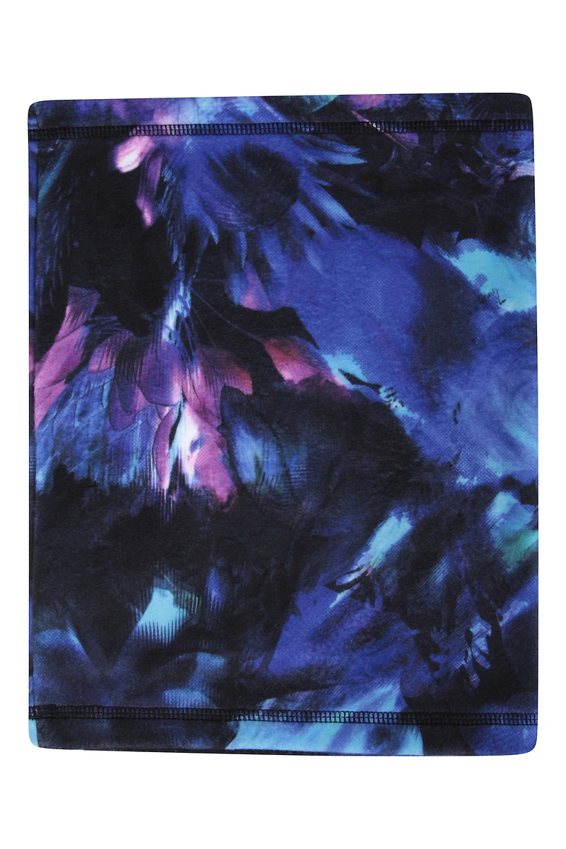 Printed Fleece Womens Neck Gaiter