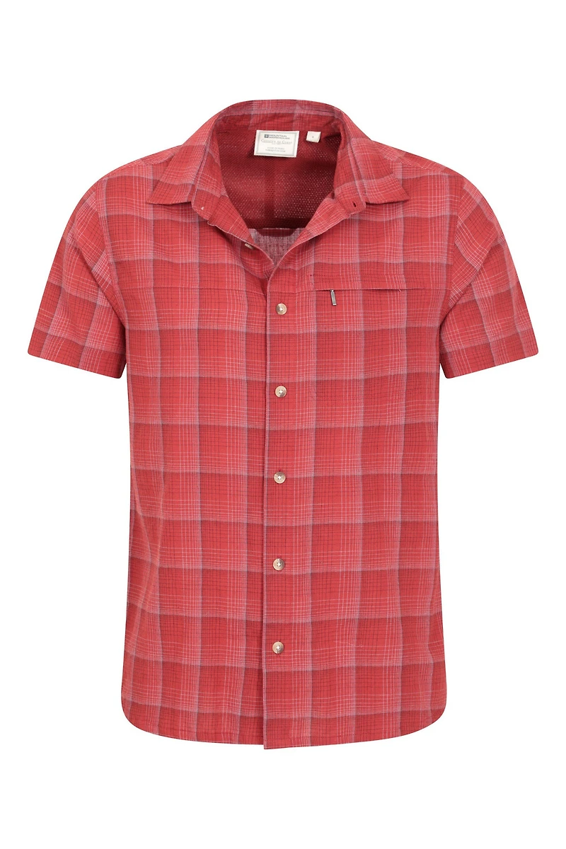 Holiday Mens Short Sleeve Shirt