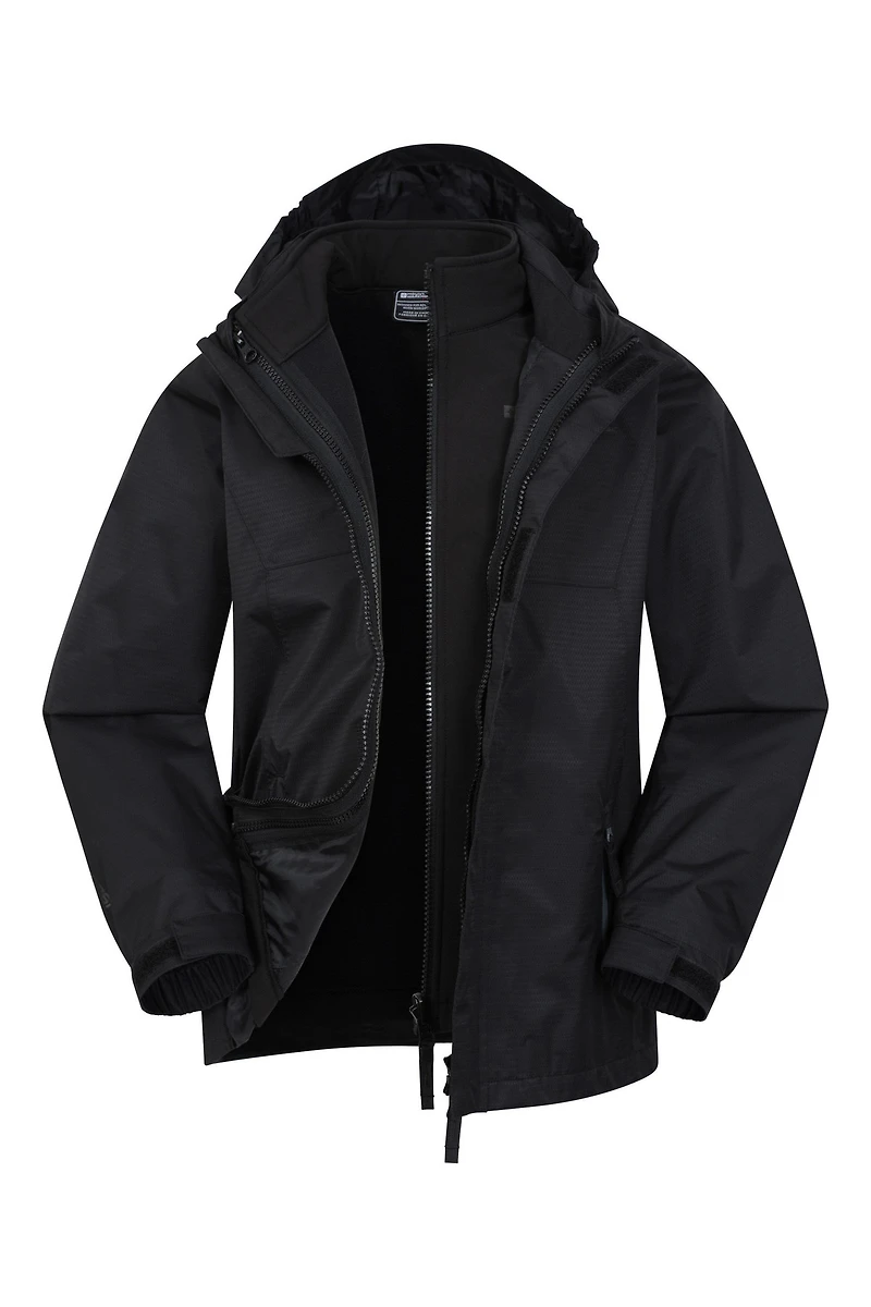 Bracken Extreme 3 1 Kids Waterproof Jacket