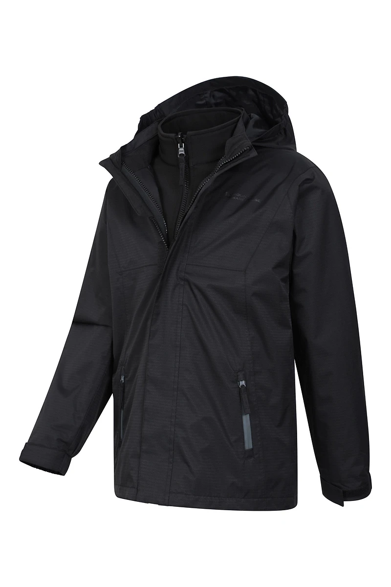 Bracken Extreme 3 1 Kids Waterproof Jacket