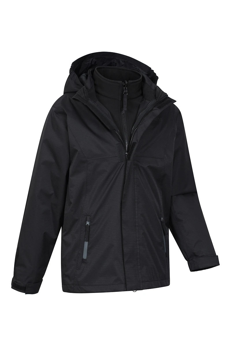 Bracken Extreme 3 1 Kids Waterproof Jacket