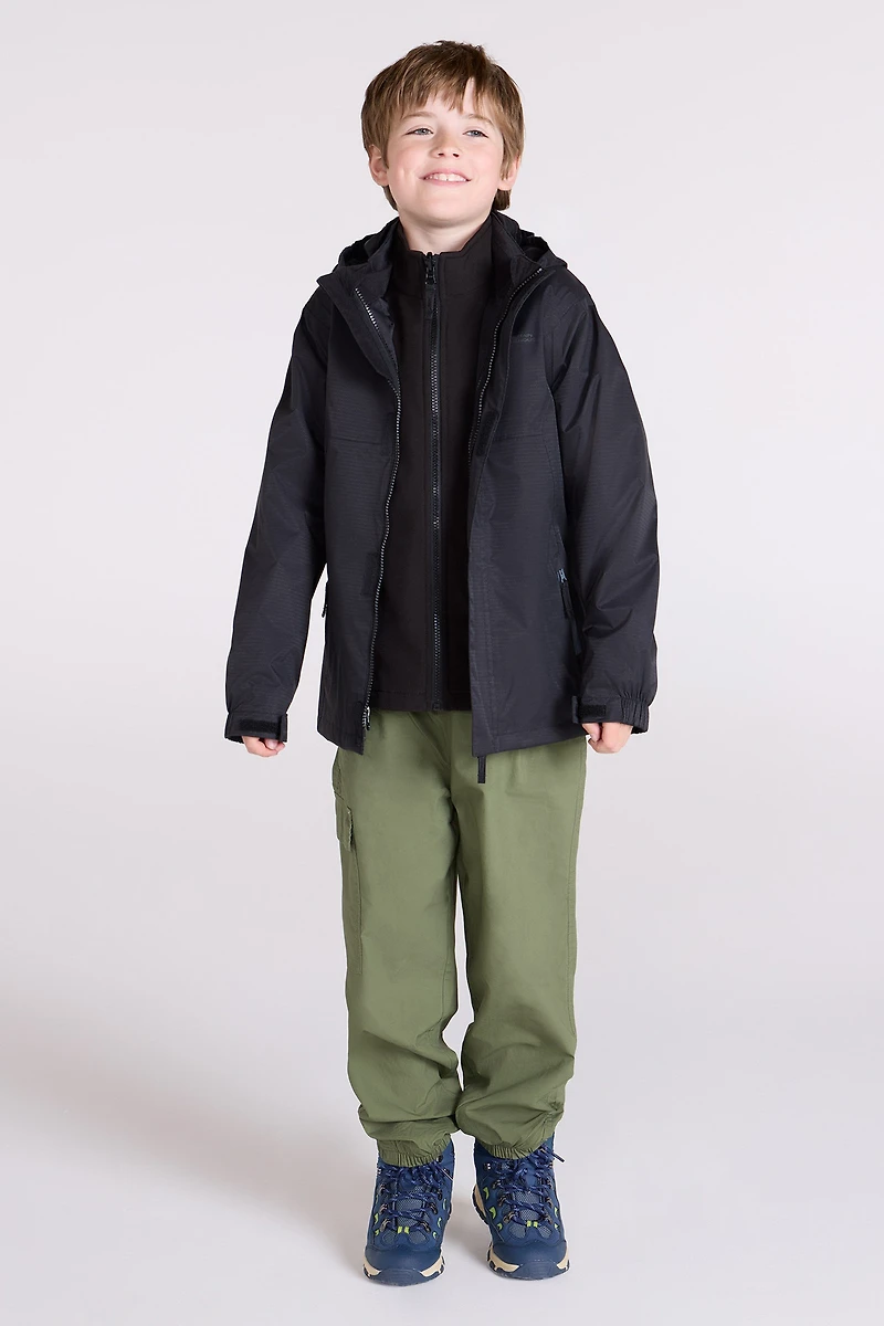 Bracken Extreme 3 1 Kids Waterproof Jacket
