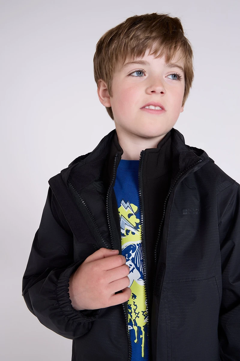 Bracken Extreme 3 1 Kids Waterproof Jacket