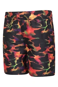 Crush Patterned Kids Boardshorts