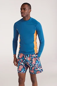 Mens Long Sleeve Rash Guard