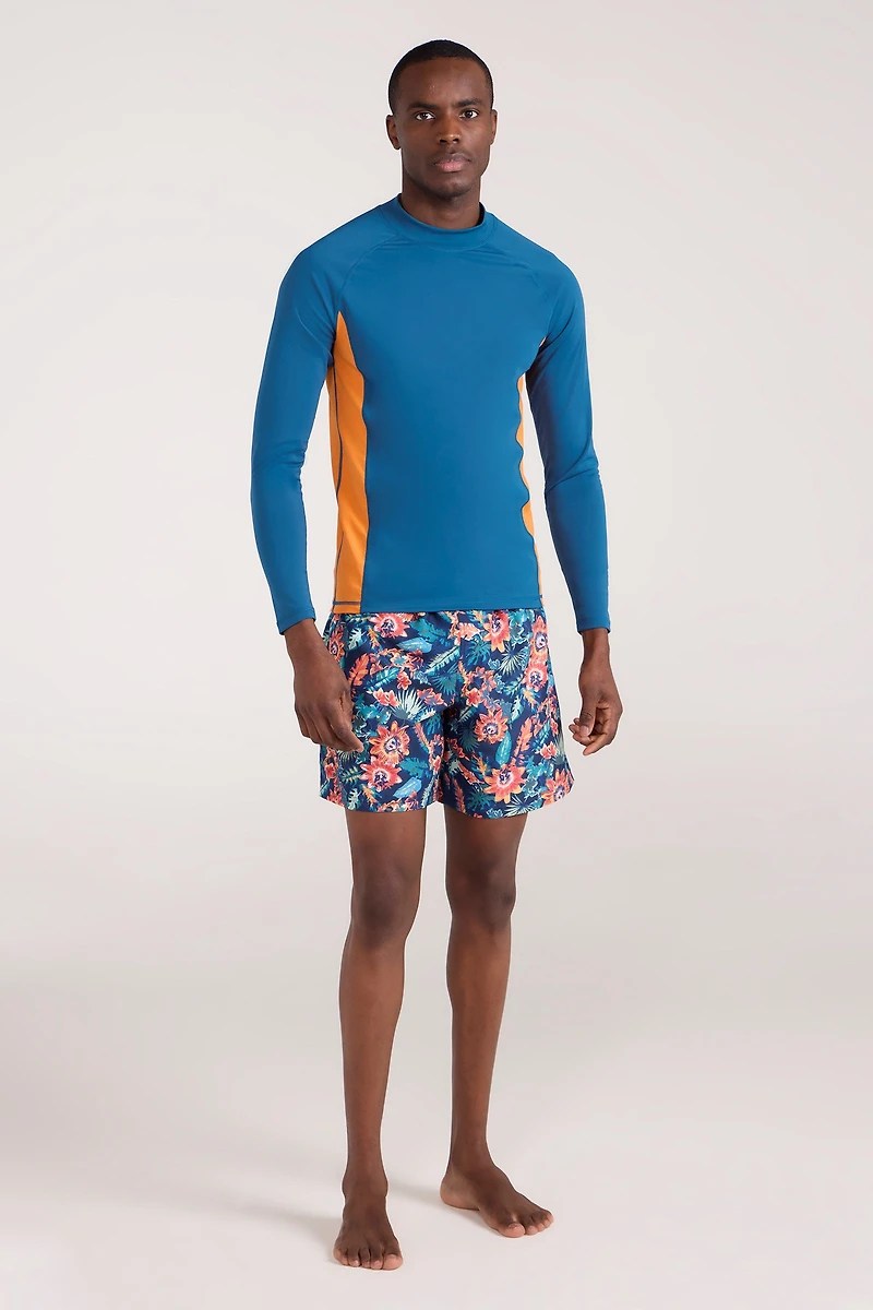 Mens Long Sleeve Rash Guard