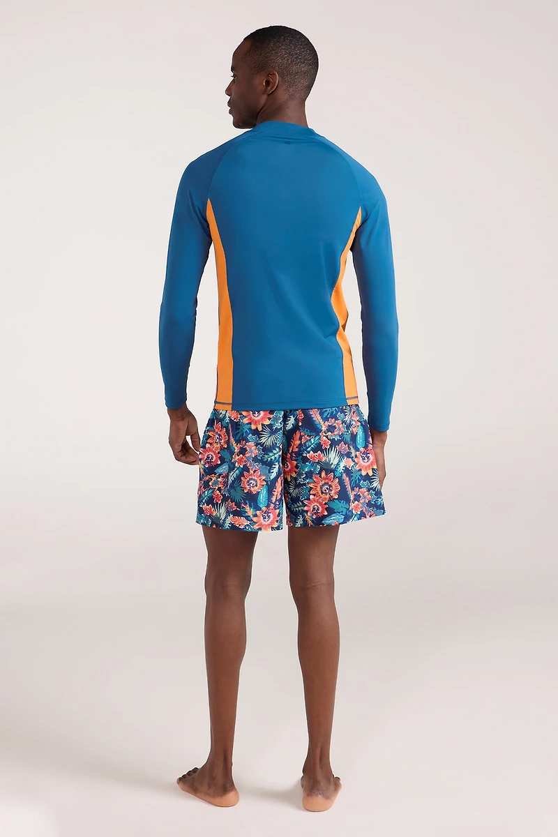 Mens Long Sleeve Rash Guard