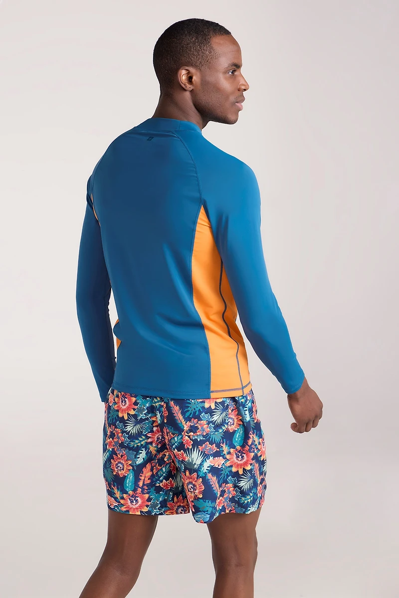 Mens Long Sleeve Rash Guard