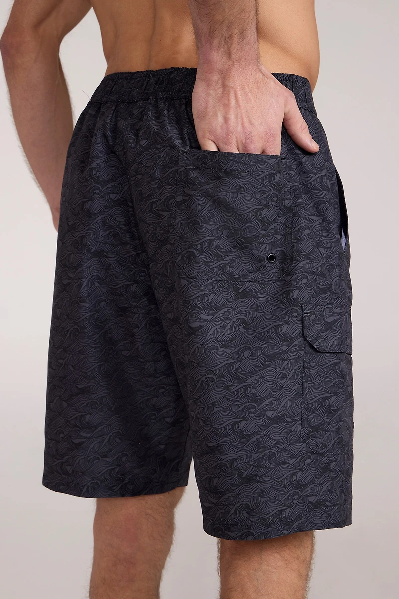 Ocean Printed Mens Boardshorts