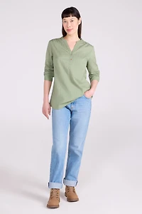 Petra Womens Relaxed Fit 3/4 Sleeve Shirt