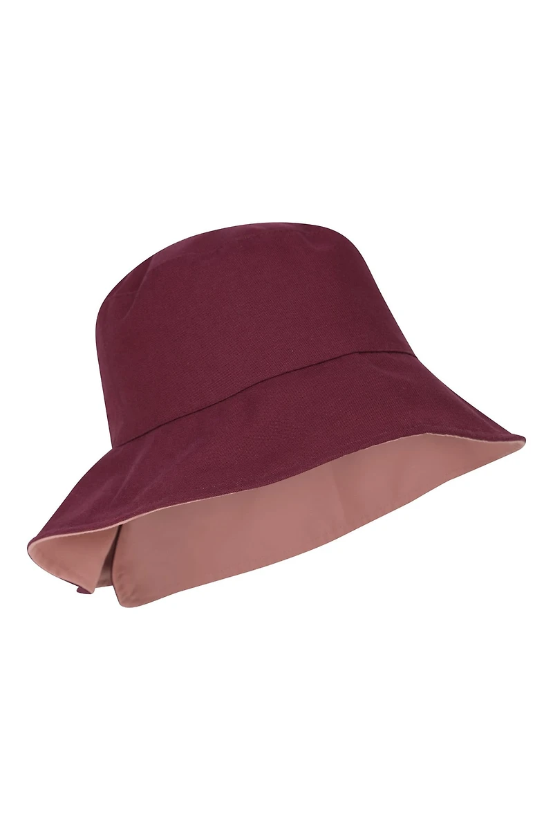 Reversible Plain Womens Bucket Hat