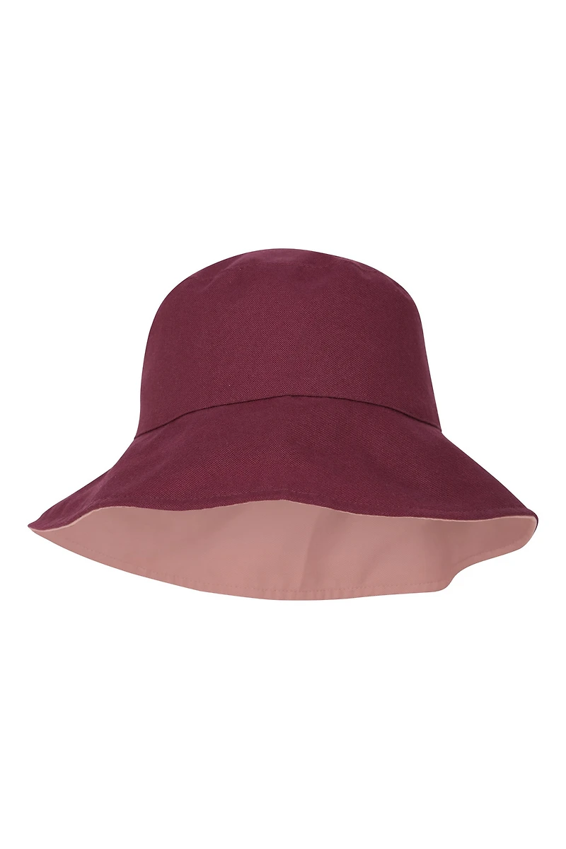 Reversible Plain Womens Bucket Hat