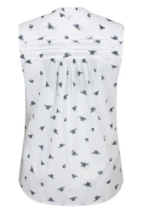 Petra Womens Printed Sleeveless Shirt