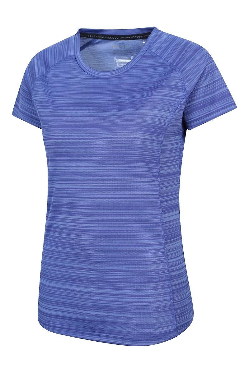 Endurance Striped Womens Tee