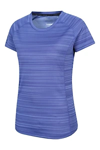 Endurance Striped Womens Tee