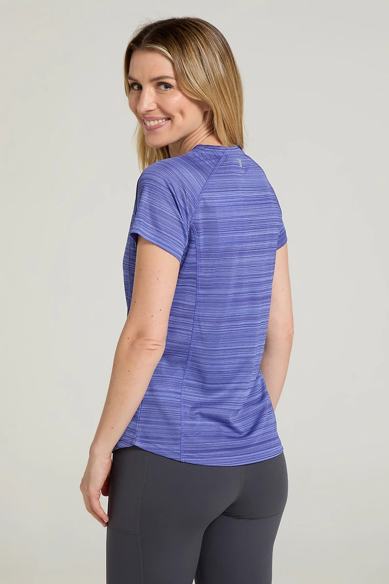 Endurance Striped Womens Tee