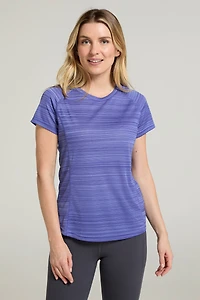 Endurance Striped Womens Tee