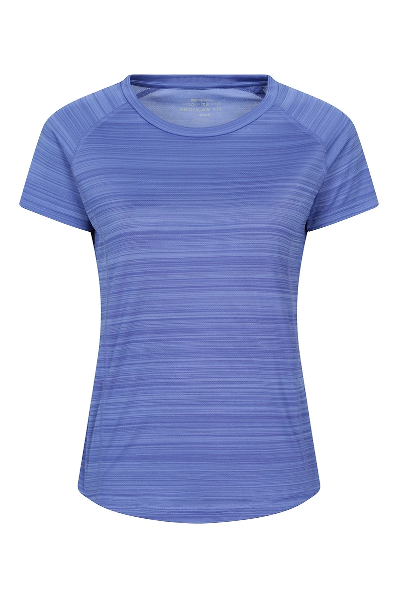 Endurance Striped Womens Tee