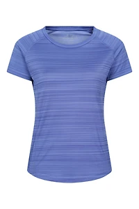 Endurance Striped Womens Tee