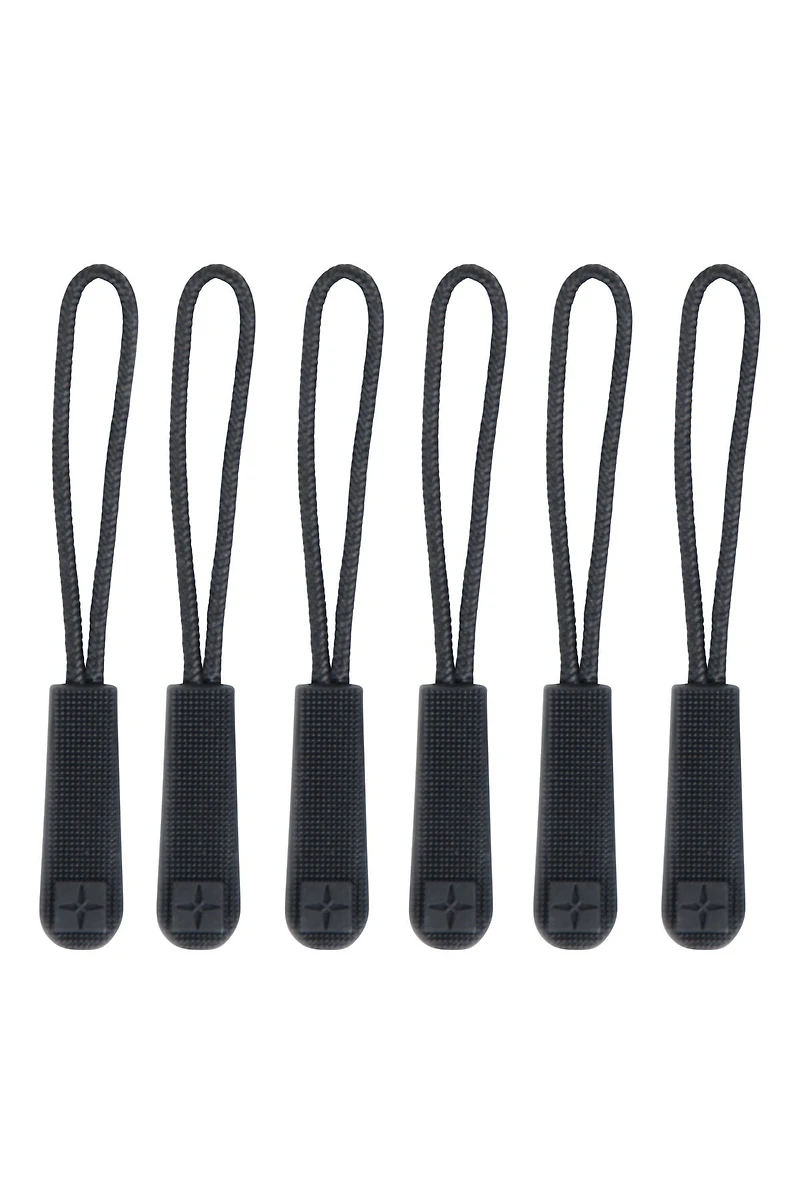 Spare Zip Pullers - 6 Pk
