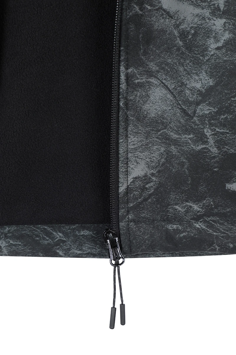 Exodus Printed Mens Showerproof Softshell Jacket