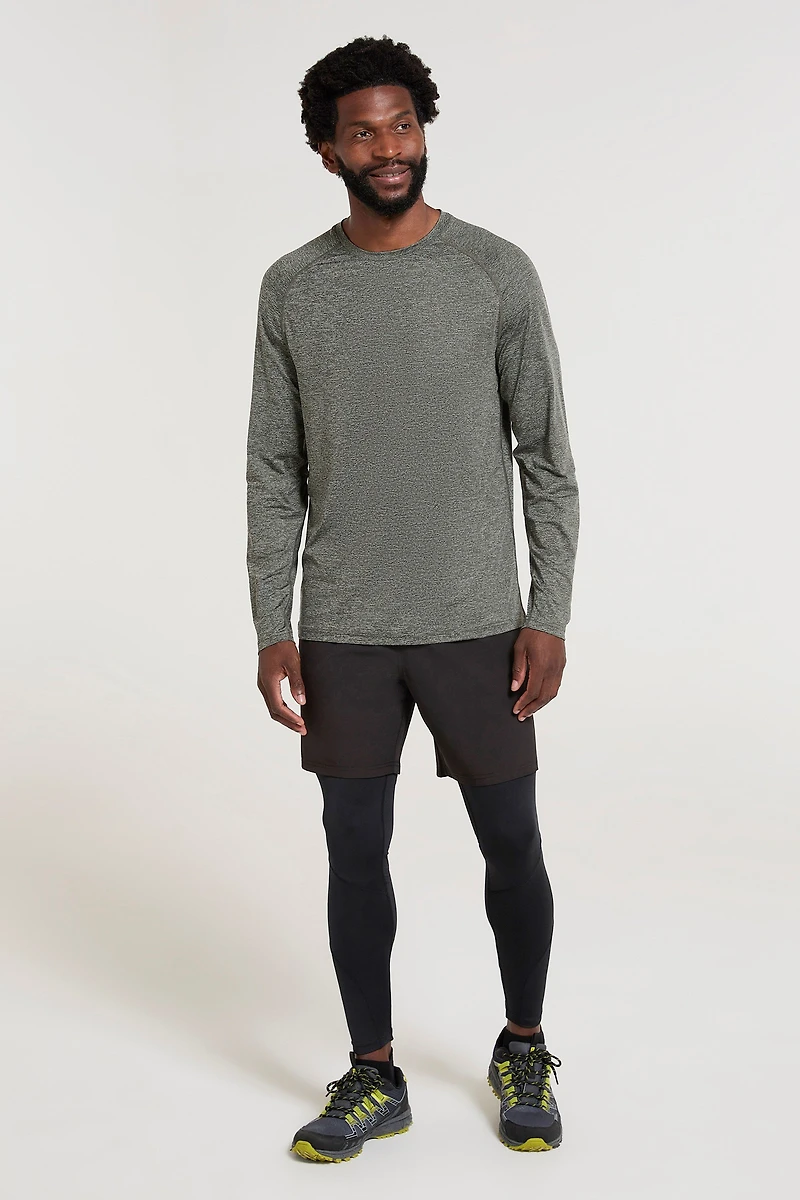 Agra IsoCool Mens Striped Top