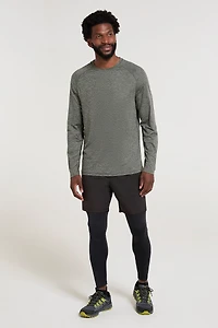 Agra IsoCool Mens Striped Top