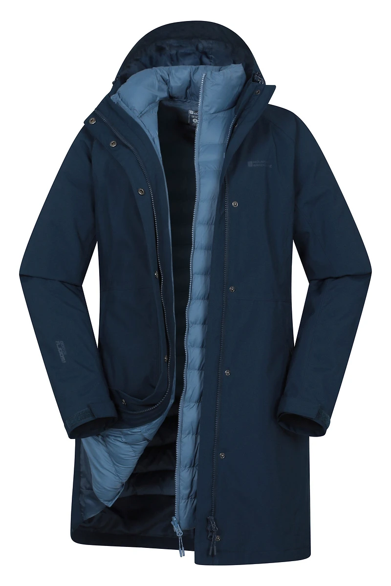 Alaskan Womens 3 1 Long Jacket