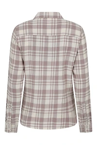 Willow Womens Brushed Flannel Slim-Fit Shirt