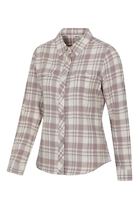 Willow Womens Brushed Flannel Slim-Fit Shirt