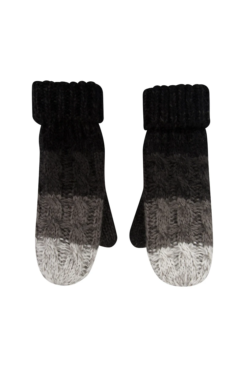Vienna Knitted Womens Mittens