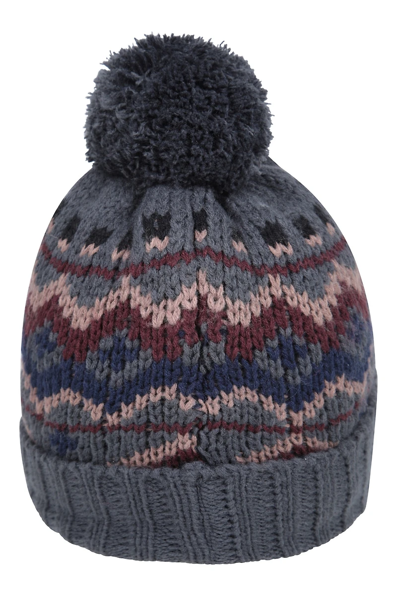 Thinsulate Fairisle Mens Beanie
