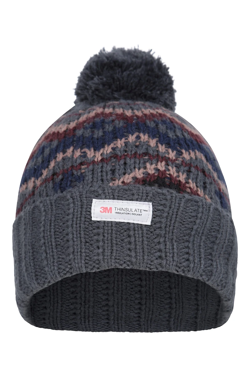 Thinsulate Fairisle Mens Beanie