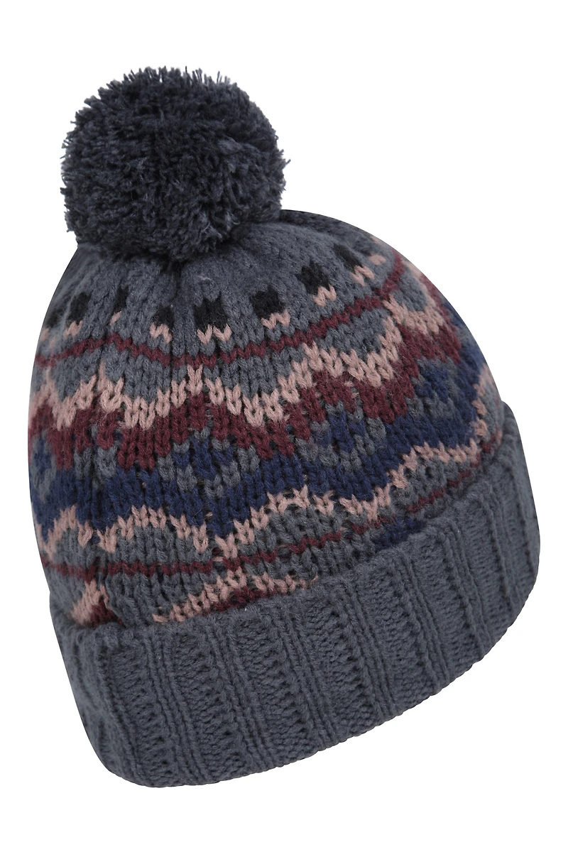 Thinsulate Fairisle Mens Beanie