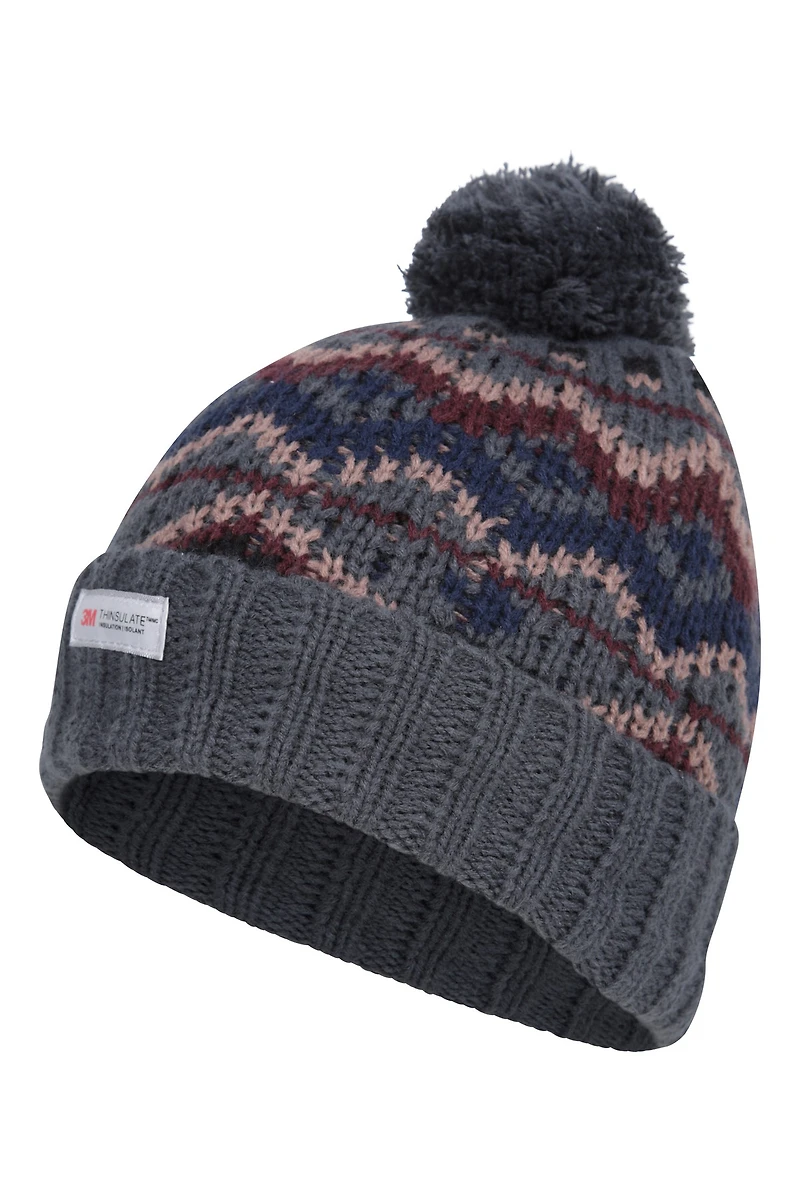 Thinsulate Fairisle Mens Beanie