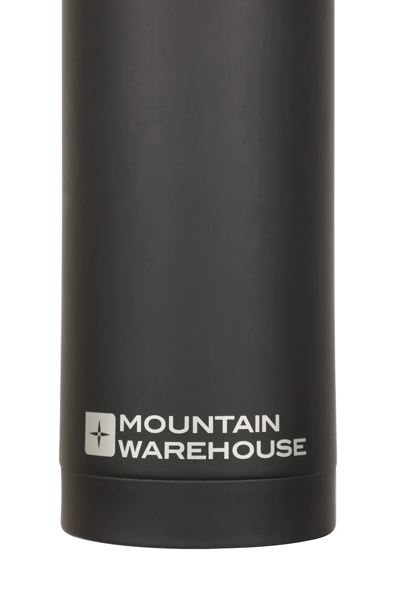 Double Walled Rubber Finish Flask