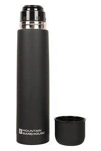 Double Walled Rubber Finish Flask