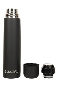 Double Walled Rubber Finish Flask