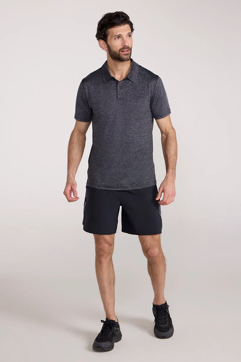 Mens Agra Stripe Polo