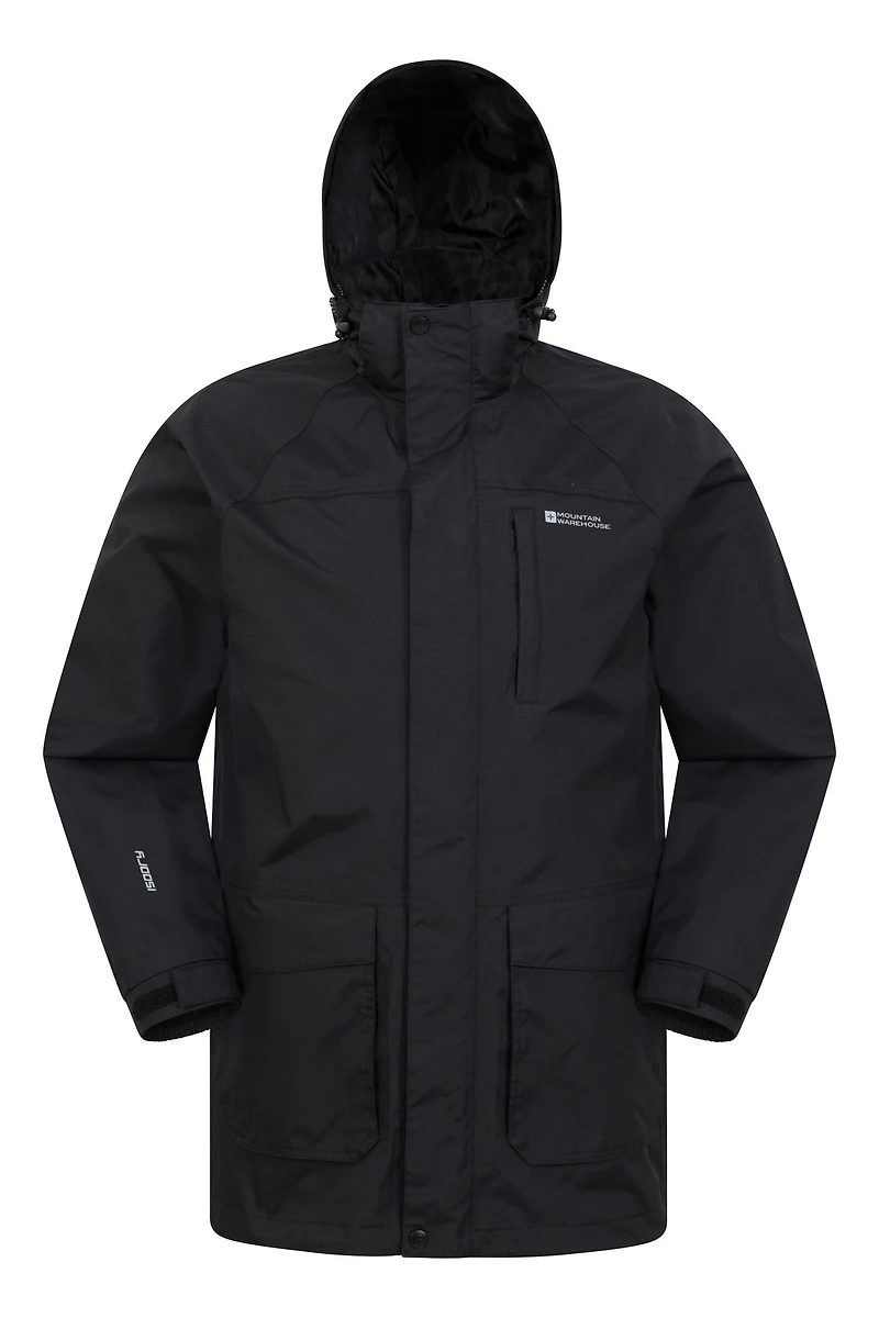 Glacier II Extreme Mens Waterproof Long Jacket