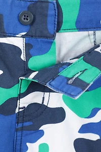 Camo Cargo Kids Shorts